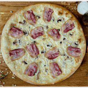 Pizza Carbonara w Slice of Heaven